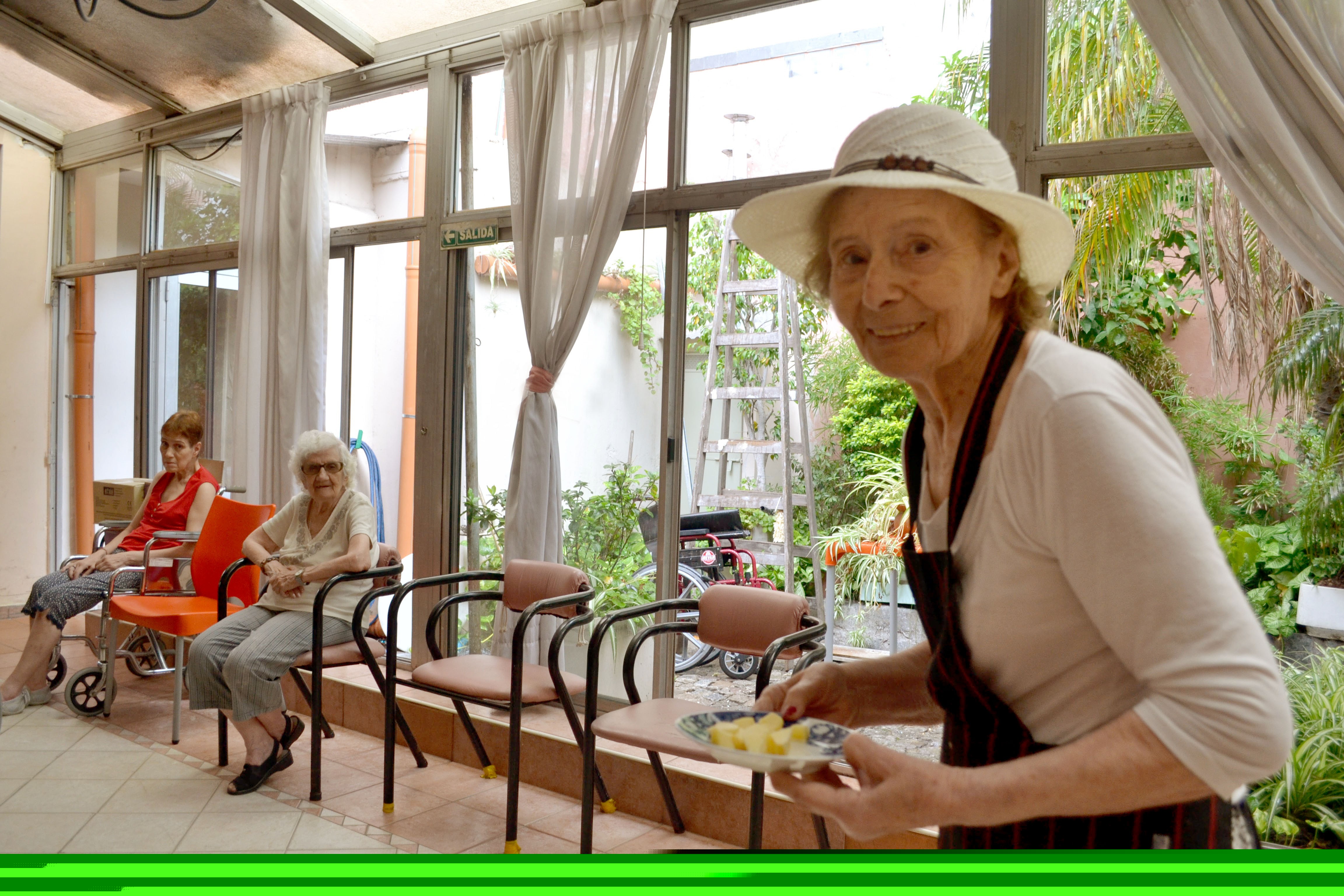 Paseando por la galería